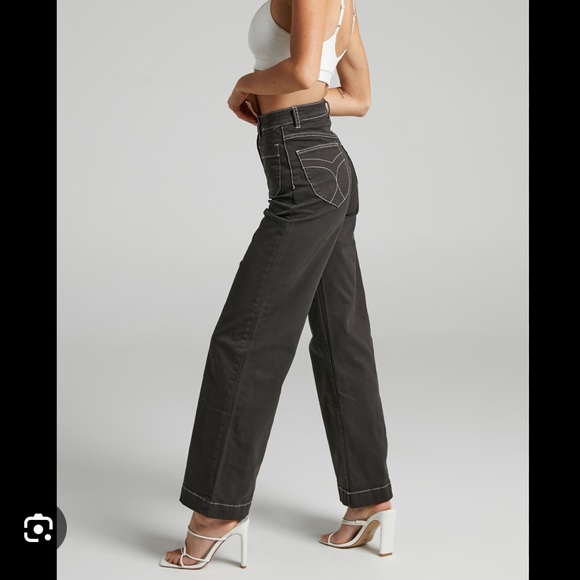 Rolla’s Sailor Jean | size 26 | espresso with contrast stitching - Picture 6 of 6